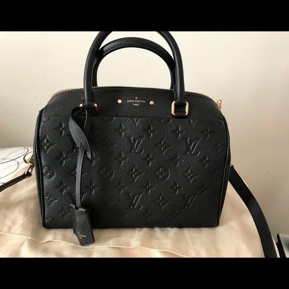 Louis Vuitton Handbags - Louis Vuitton speedy b 25 empreinte noir